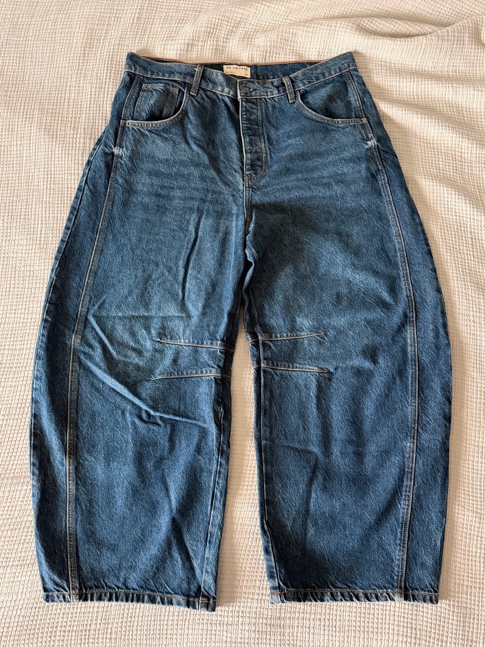 Free People “We The Free” Barrel Jeans